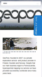Mobile Screenshot of geopool.fi